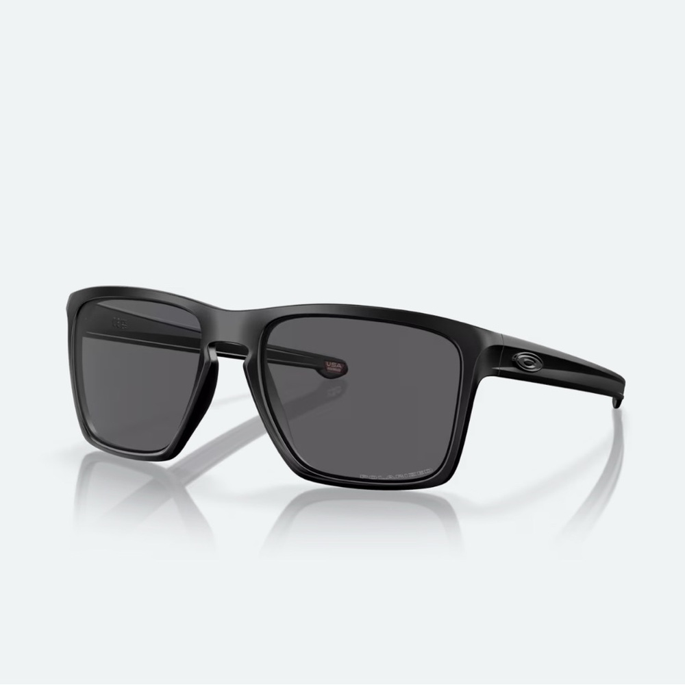Oakley Sliver XL Matte Black Polarized Sunglasses